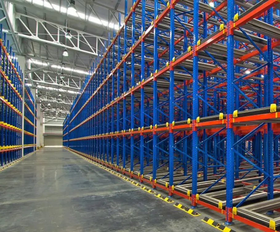 push-back racking